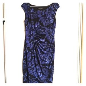 Pre-owned Connected Apparel purple sleeves dress